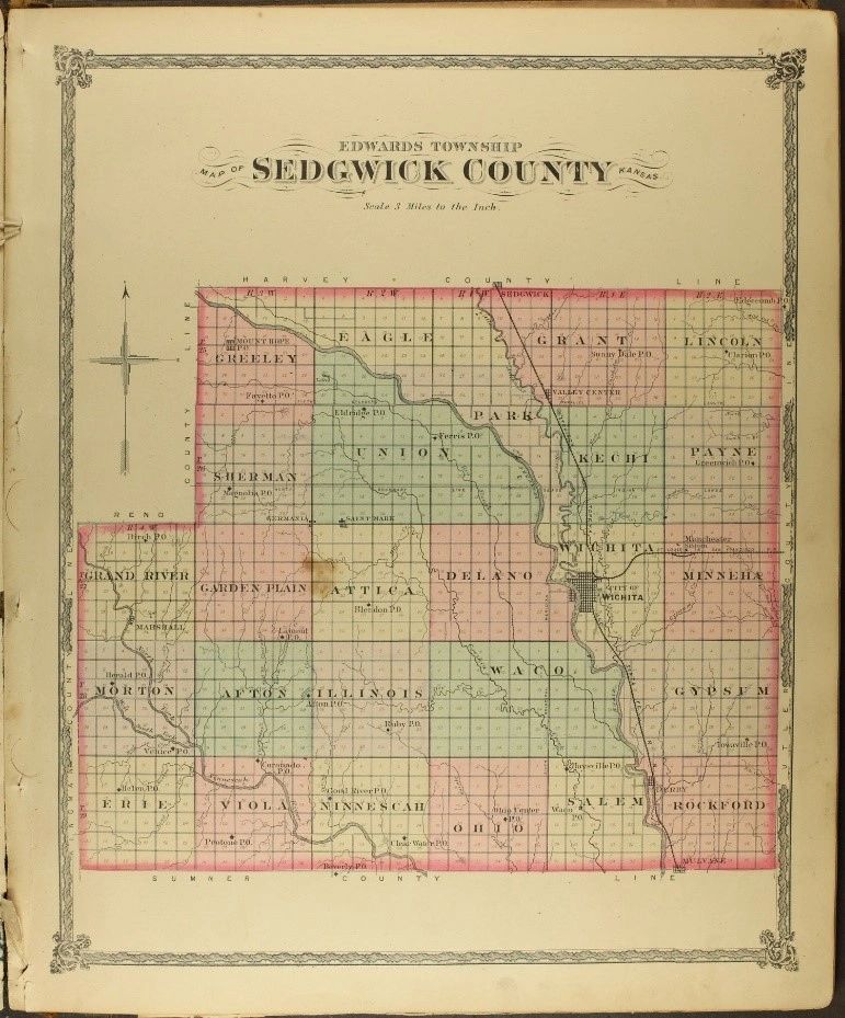 Township boundaries changed over time